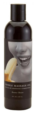 Earthly Body Edible Massage Oil Banana