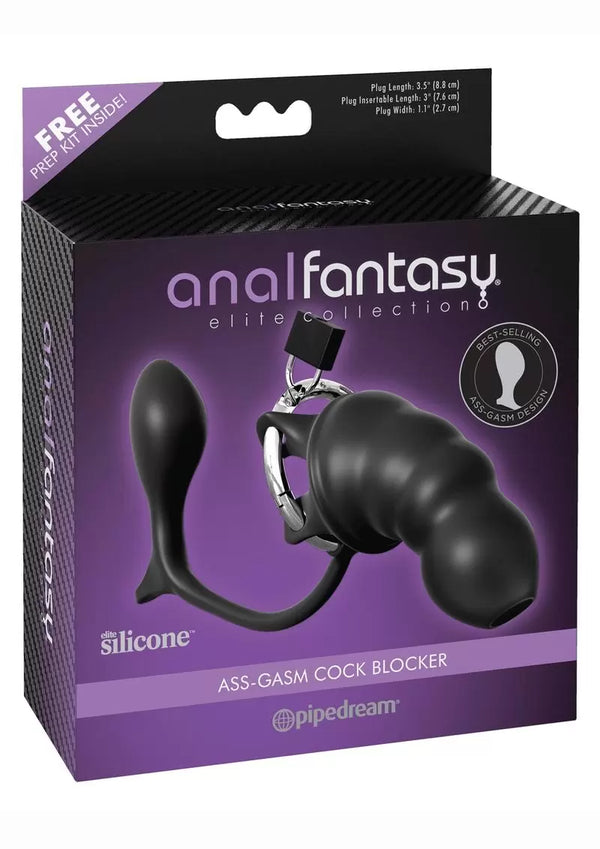 Anal Fantasy Elite Ass-Gasm Cock Blocker