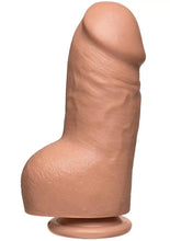 The D Fat D 8 inches With Balls Firmskyn Tan Dildo