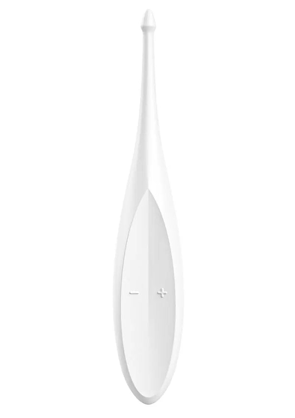 Satisfyer Twirling Fun Silicone Vibrator – White