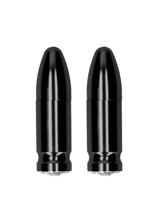 Ouch Magnetic Nipple Clamps - Diamond Bullet