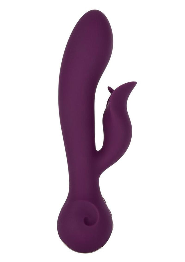 Obsession Fantasy Rechargeable Silicone Rabbit Vibrator – Purple