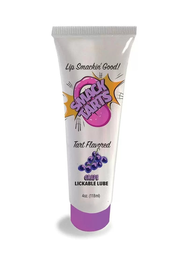 Smack Tarts Lickable Oral Gel Lubricant 4oz – Sour Grape