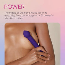 Femmefunn Diamond Wand Dark Purple