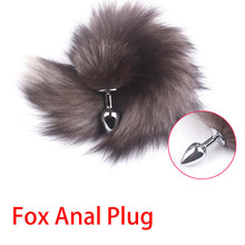 Fox Tail Anal Plug Butt