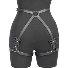 Sexy Lingerie Women Leather Leg Harness