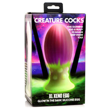 Xeno Egg Glow In The Dark Silicone Egg - Xl