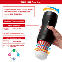 Vacuum Gyro Roller With Rolling Cup