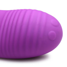 Love Loops 10x Silicone Cock Ring With Remote - Purple