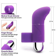 10 Speeds USB Charging Finger Vibrator