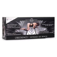 Obedience Extreme Sex Bench With Restraint Straps