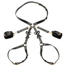 Strict Bondage Harness Bows XL/2XL Black