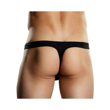 Male Power Clip Thong S/M Black Underwear