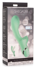 10x Minty Air-stim Silicone Rabbit Vibrator