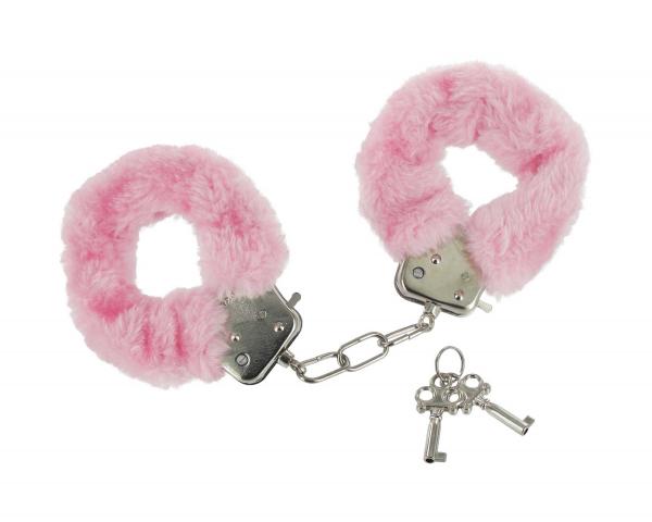 Courtesan Handcuffs Pink Fur