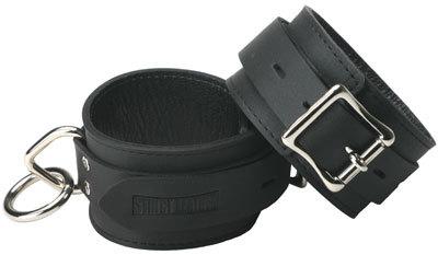 Strict Leather Standard Locking Ankle Cuffs