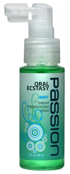 Passion Oral Ecstasy Throat Desensitizing Spray 2oz