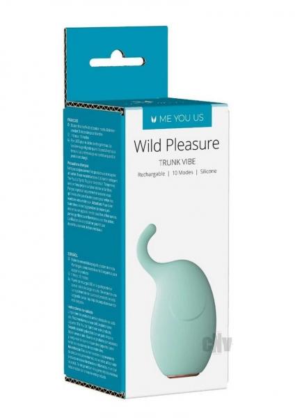 Me You Us Wild Pleasure Trunk Teal