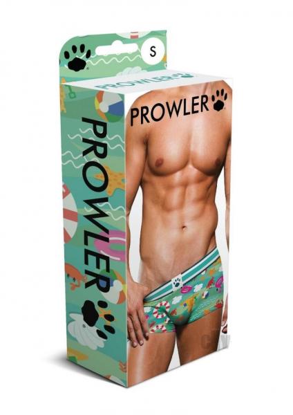 Prowler Beach Trunk Lg Aqua