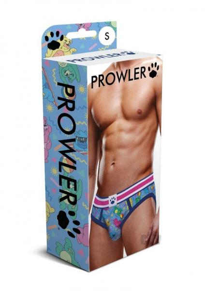 Prowler Beach Bears Open Brief Lg Blue