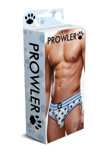 Prowler Blue Paw Open Brief Lg