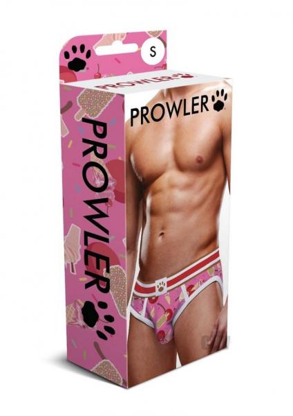 Prowler Ice Cream Open Brief Lg Pink