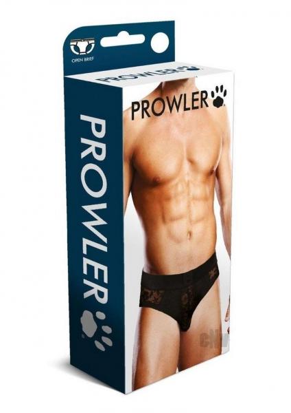 Prowler Black Lace Open Brief Xxl