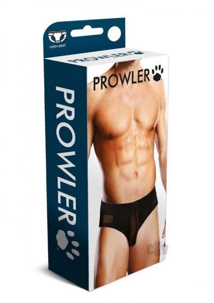 Prowler Black Mesh Open Brief Xxl