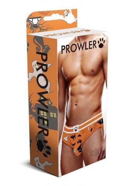 Prowler Halloween Brief Lg Orng/blk