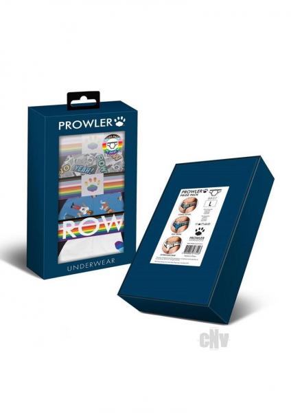 Prowler Pride Brief Coll 3pk Lg