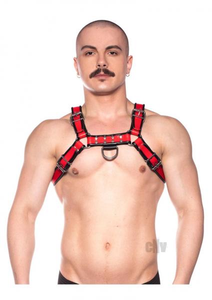 Prowler Red Bull Harness Blk/red Lg