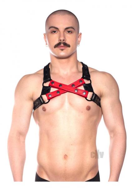 Prowler Red Cross Harness Red S/m