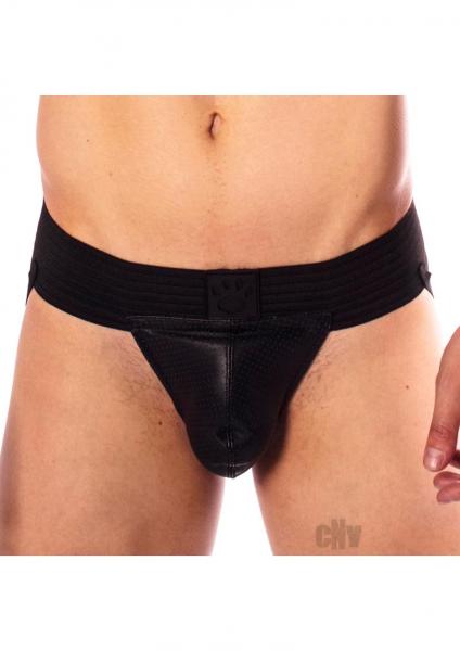 Prowler Red Hole Punch Jock Blk Lg