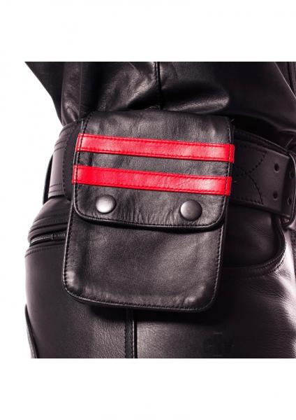 Prowler Red Leather Wallet Blk/red Os