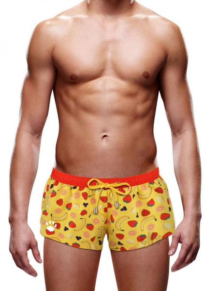 Prowler Swim Trunk Fruit Lg Yellow