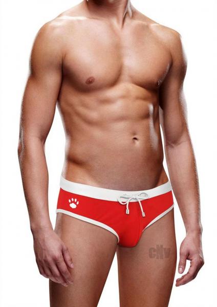 Prowler Swim Brief Red Lg