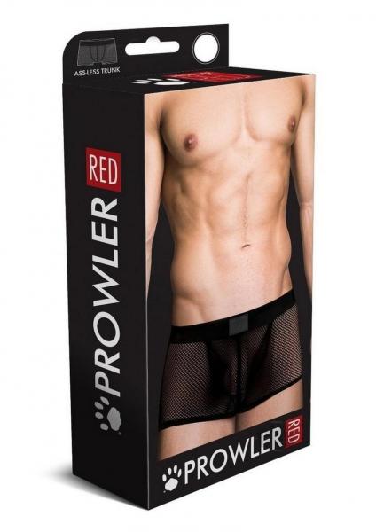 Prowler Red Fishnet Assless Trunk Blk Lg