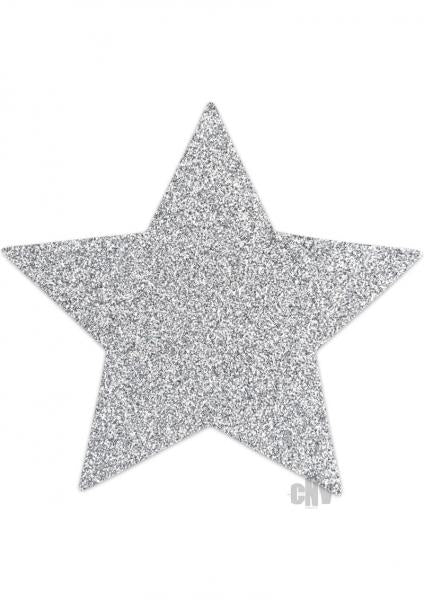 Flash Star Silver Pasties