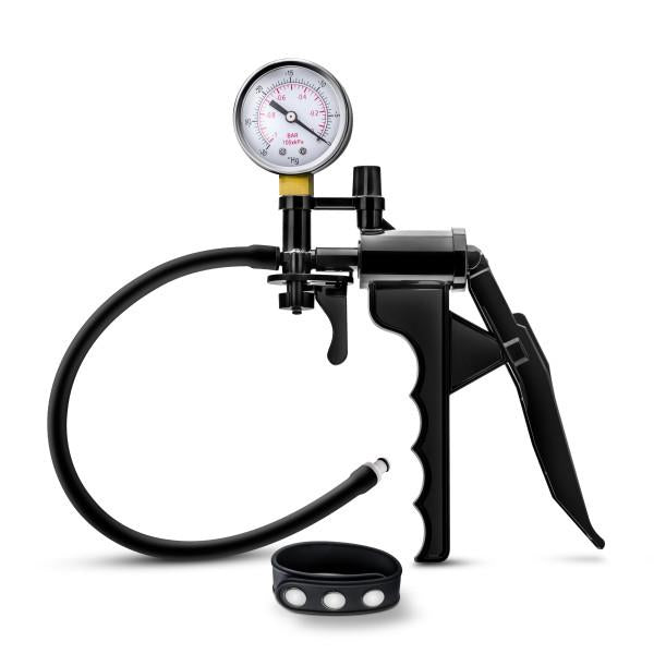 Performance Gauge Pump Pistol, Tubing & Cock Strap Black