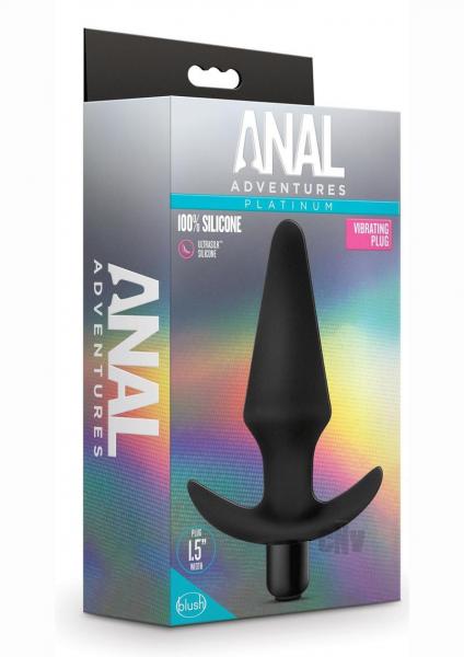 Anal Adv Platinum Silicone Vibe Plug