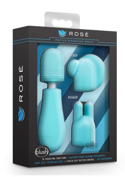 Rose Petite Massage Wand Blue