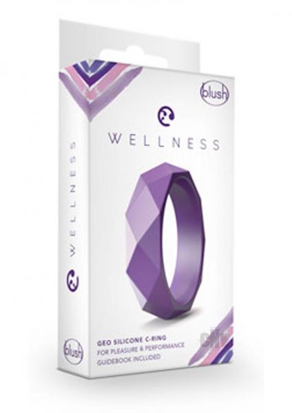 Wellness Geo C Ring Purple