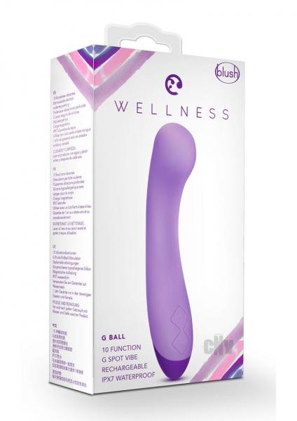 Wellness G Ball Vibrator Purple