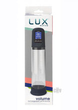 Lux Active Volume LCD Rechargeable Auto Penis Pump – Navy