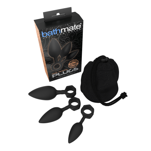 Bathmate Anal Training Plugs Black