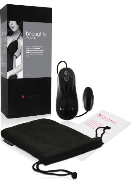 Bnaughty Deluxe Bullet Massager Black