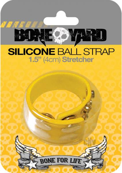 Boneyard Silicone Ball Strap Yellow