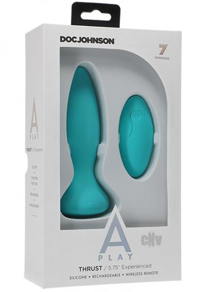 A-play Thrust Experi Plug W/remote Teal