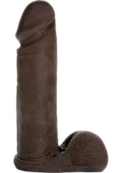 Vac-U-Lock 8" Ultraskyn Cock - Brown