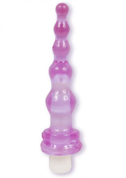 Spectragels Anal Toys Beaded Vibrator Purple